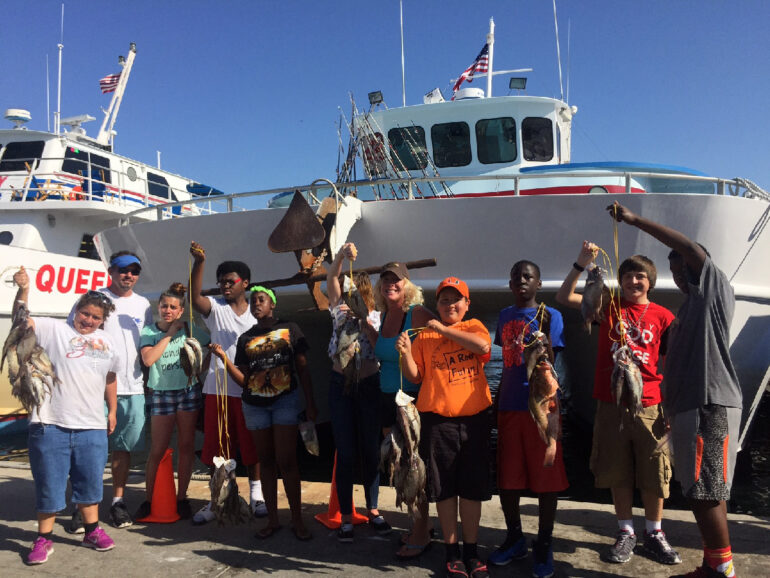 A Reel Future 500 Foster Kids Summer Fishing Trip