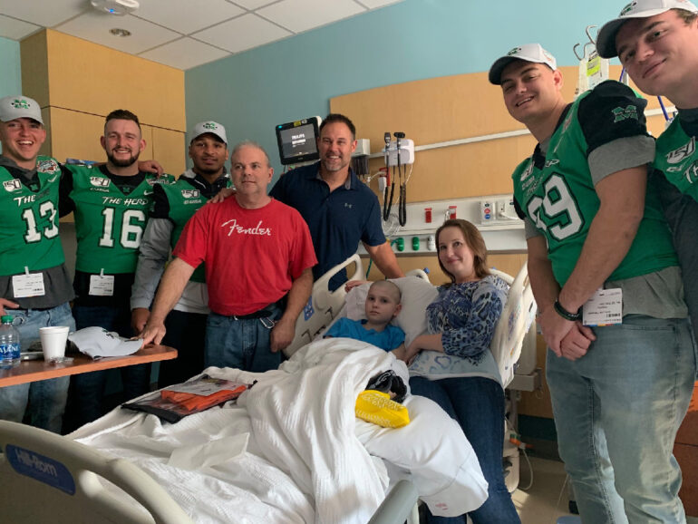 Gasparilla Bowl Visit To Johns Hopkins All Children’s Hospital