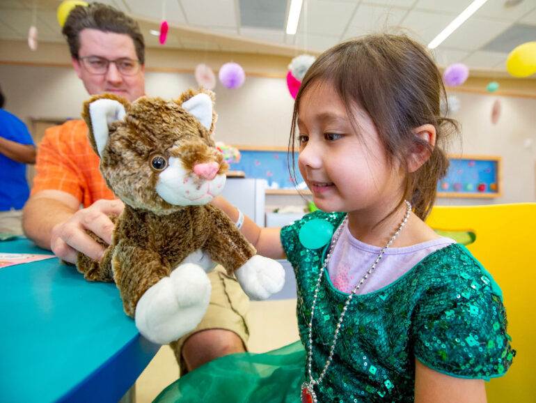 Valentines Day Stuff n’ Fluff At Johns Hopkins All Children’s Hospital