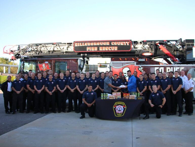 MAFF Says “Thanks” To The Heroes At All 46 Hillsborough County Fire Rescue Stations