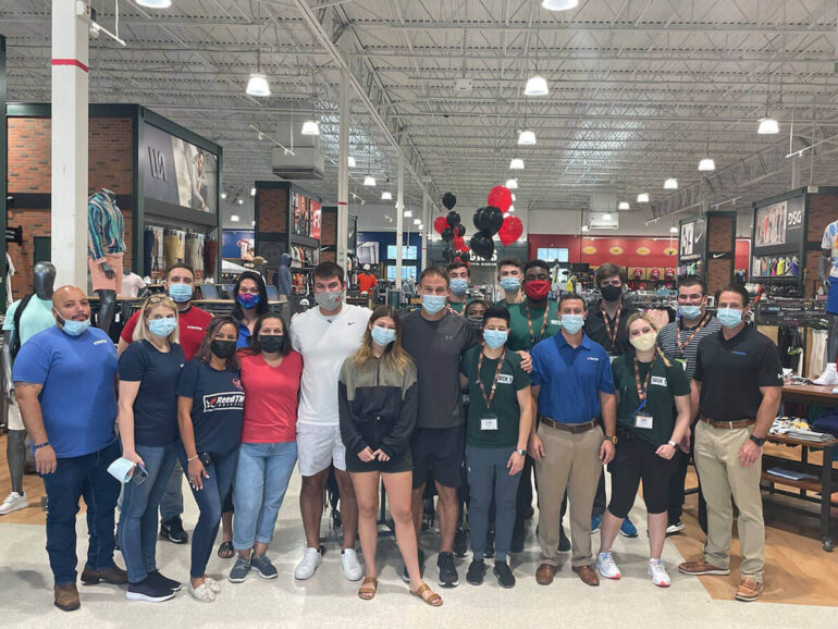 Back To School Shopping Spree At Dick's Sporting Goods - Mike Alstott  Family Foundation